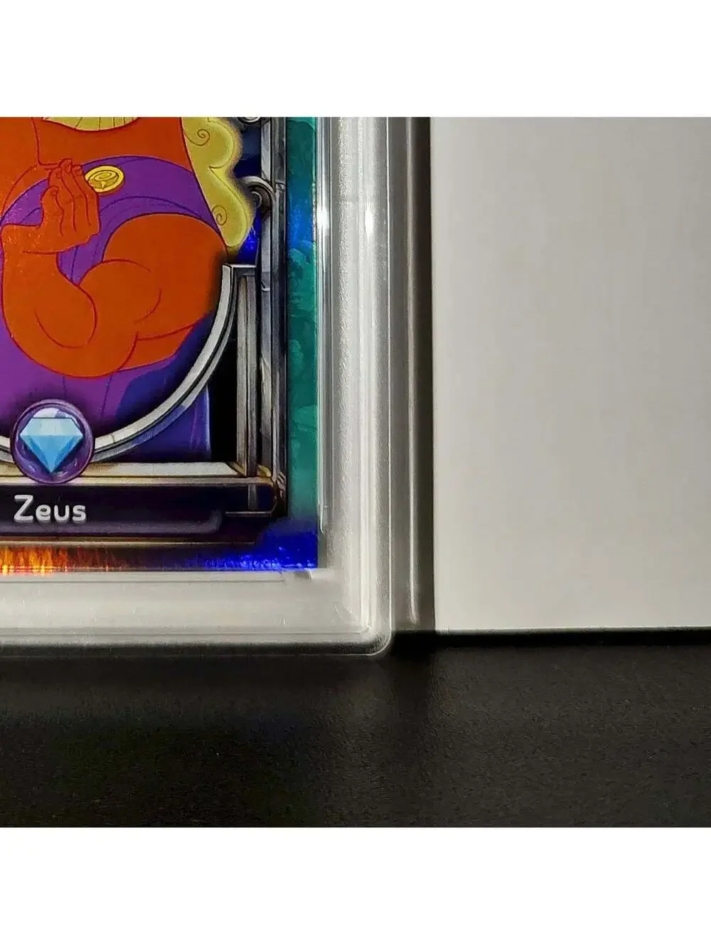 Zeus 2025 Topps Disney Wonder #134 Diamond Card Hercules PSA  PSA 9